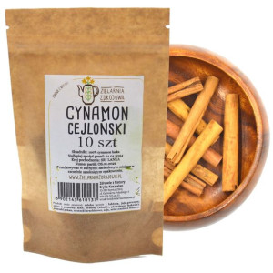 Cynamon Cejloński Oryginalny Laska 10szt Naturalnie Świeże I Zdrowe