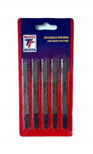 Brzeszczoty Wyrzynarki 5 Szt Do Drewna 100mm