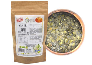 Pestki Dyni Łuskane 200g Naturalnie Świeże I Zdrowe