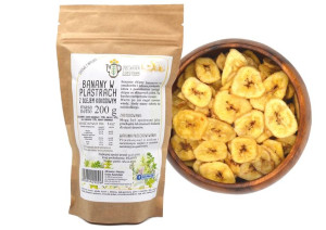 Banan W Plastrach Z Olejem Kokosowym 200g Naturalnie Świeże I Zdrowe