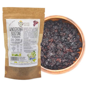 Winogrona Suszone Bez Konserwantów 200g Naturalnie Świeże I Zdrowe