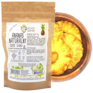 Ananas Naturalny 100g Naturalnie Świeże I Zdrowe