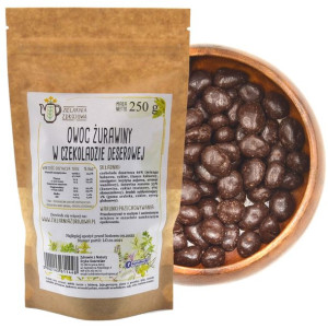 Żurawina W Czekoladzie Deserowej 250g Naturalnie Świeże I Zdrowe