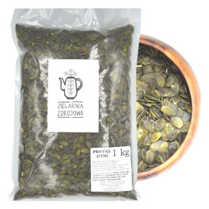 Pestki Dyni Łuskane 1kg Woreczek Naturalnie Świeże I Zdrowe