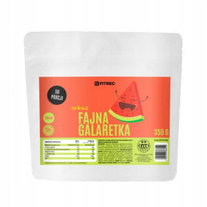 FitRec Fajna Galaretka Arbuz bez cukru 350g