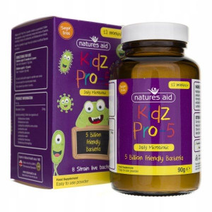 Natures Aid Kidz Pro-5 Miliardów Probiotyk dzieci