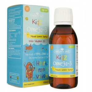 Natures Aid Kidz Omega 3 EPA DHA Wit D3 dla dzieci