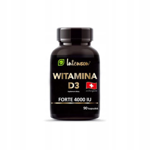 Intenson Witamina D3 4000 IU duża dawka 90 kaps
