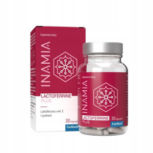 ForMeds Inamia Lactoferrine Zinc odporność 30 kaps