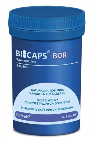ForMeds Bicaps Bor kwas borowy 60 kapsułek