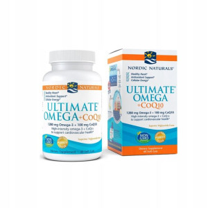 NORDIC NATURALS Ultimate Omega + CoQ10 100mg 60Gel