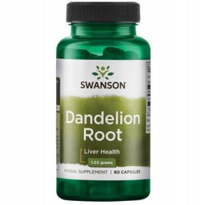 Swanson Dandelion Root 515 Mg 60 Detox Mniszek