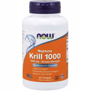 Now Foods Neptune Krill Oil Omega 3 kryla 1000 mg