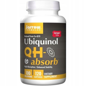 Jarrow Formulas Ubiquinol QH-absorb 100 mg 120 kap