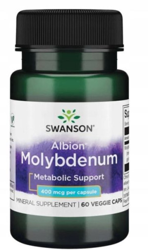 Swanson Albion Chelated Molybdenum 60k Molibden