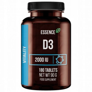 Essence Witamina D3 2000IU 180 tabletek Kości