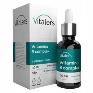 Vitaler's Zestaw Witamin grupy B 30 ml 180 porcji