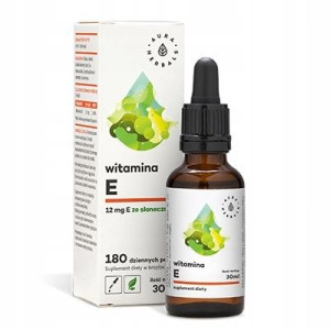Witamina E 30ml KROPLE 900 kropli DUŻA DAWKA AURA