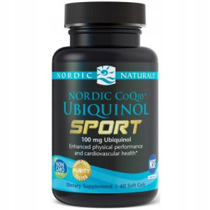 Nordic Naturals Nordic CoQ10 Ubiquinol Sport 60kap