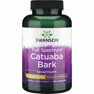 Swanson Catuaba bark NATURALNY AFRODYZJAK 120K