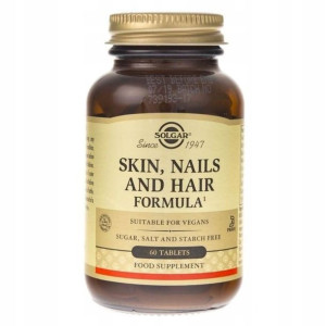 SOLGAR Skin Nails Hair 60TAB WŁOSY SKÓRA PAZNOKCIE