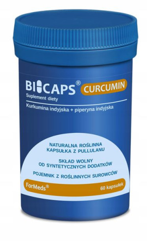 ForMeds BICAPS Kurkumin + PIPERYNA CURCUMIN 60k