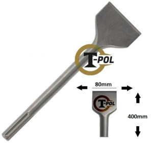 Dłuto Do Płytek Płaskie Łopatkowe Sds Max 80x400