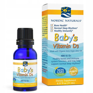 Nordic Naturals Baby's Witamina D3 dla dzieci