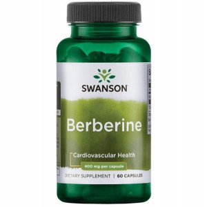 Swanson Berberyna 400mg 60kap Insulinooporność