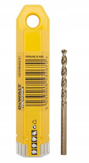 Dewalt Wiertła Do Metalu Kobalt 2,5mm 10szt Dt4919
