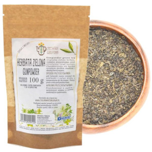 Herbata Zielona Gunpowder 100g Naturalnie Świeże I Zdrowe