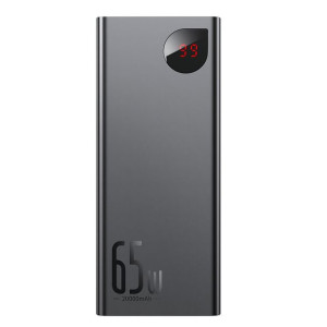 PowerBank Baseus Adaman Metal 20000mAh, PD, QC 3.0, 65W, 2xUSB + USB-C + mi