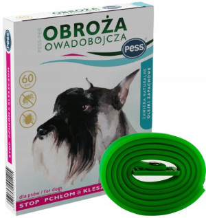 Obroża Owadobójcza Na Pchły Kleszcze Dla Psa 60cm