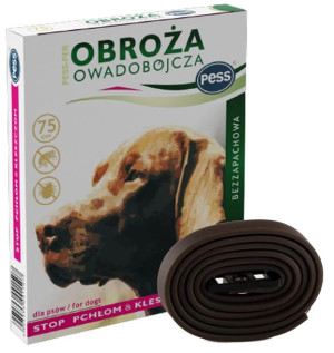 Obroża Owadobójcza Na Pchły Kleszcze Dla Psa 75cm