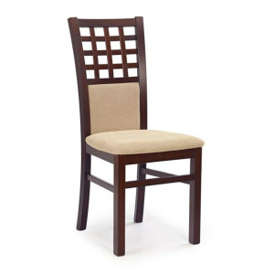 Krzesło GERARD 3 Halmar CIEMNY ORZECH-TORENT BEIGE