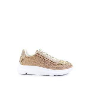 Damskie sneakersy złote GUESS FL6DGZ FAB12 - 38