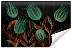 Fototapeta Abstrakcja TULIPANY Kwiaty 3D 450x300