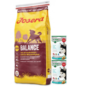 Pakiet Josera Balance Niskotłuszczowa Niskobiałkowa Senior 15 kg + 2 GRATIS