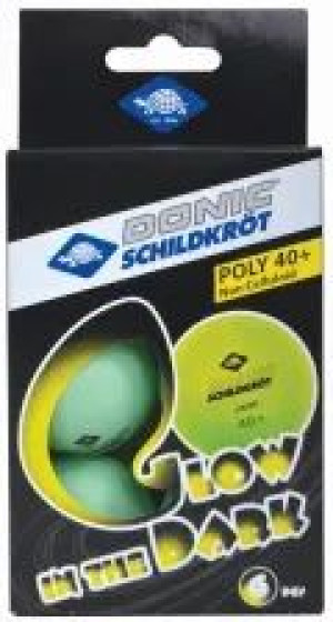 Donic Schildkrot Glow In The Dark 6 sztuk