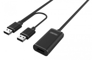 Przewód przedłużacz Unitek USB 5.0m czarny