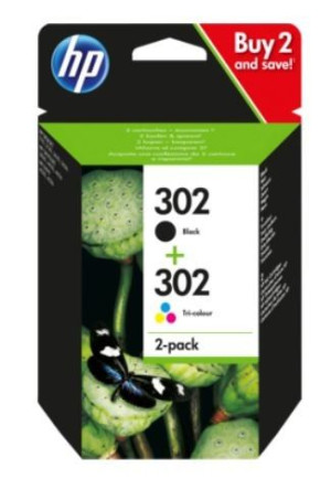 Tusz HP T6L99AE No. 302 Czarny + Kolor combopack
