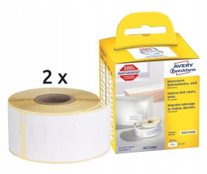 AVERY etykiety adresowe w rolce AS0722400 36x89mm