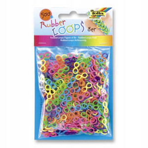 Gumki Ósemki Do Zaplatania 500 Szt Rubber Loops