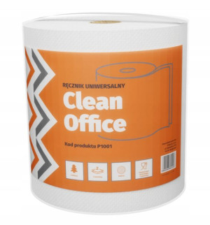 Ręcznik Uniwersalny 2 Warstwy Biały Clean Office