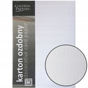 Papier Wizytówkowy Len Biały 20szt 230g Galeria