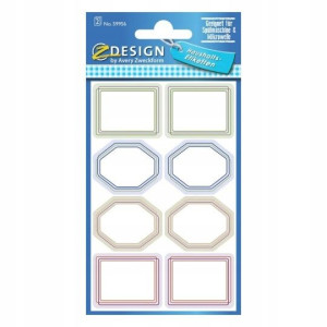 Naklejki Na Przetwory Figury 16 Szt Z-design 59956