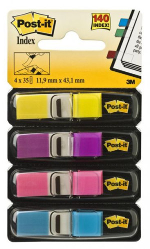 Zakładki Indeksujące Post-it 11,9x43,1 Mm Mix Neon