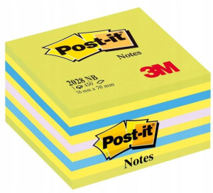 Karteczki Samoprzylepne Post-it 76x76 Nieb-zielone