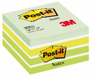 Karteczki Samoprzylepne Post-it 76x76 Zielone
