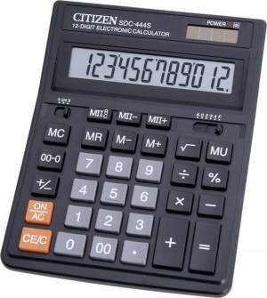 Kalkulator Biurowy Citizen Sdc-444s 12-cyfrowy